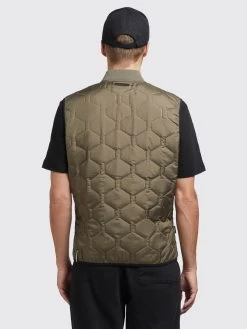 Khujo Bodywarmers Bodywarmer Liel Heren Olijfgroen -Mode kledingwinkel d0fce89c86a9b3ba3961174f98ade71f