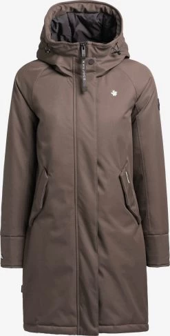 Khujo Parkas Tussenparka LARIA Dames Bruin