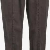 Khujo Pantalons Tapered Broek SANDI Dames Antraciet