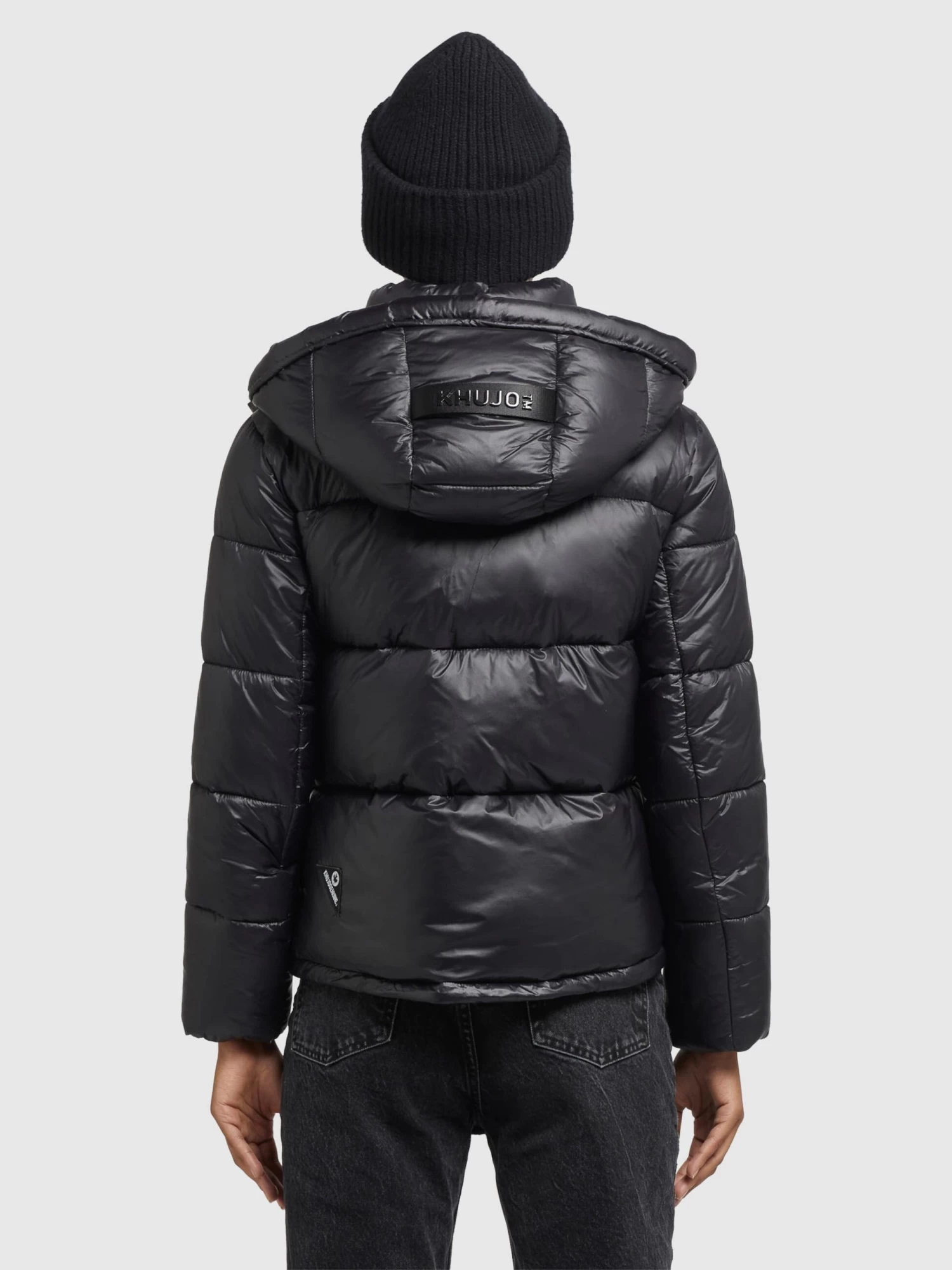 Khujo Winterjassen Winterjas Valona Dames Zwart 4 Khujo Winterjassen Winterjas Valona Dames Zwart - Afbeelding 4