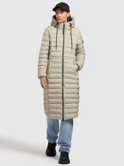 Khujo Wintermantels Wintermantel Mimi 2 Dames Pastelgroen -Mode kledingwinkel d6675757ae7c0dd69b89576f777ecc59