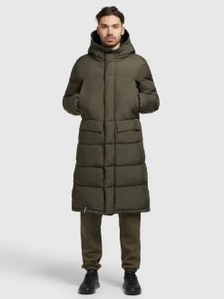 Khujo Wintermantels Winterjas Pato Heren Olijfgroen -Mode kledingwinkel d67447473777366d7e7245aa87a267ed