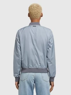 Khujo Tussenjassen Tussenjas STENCE Dames Smoky Blue -Mode kledingwinkel d78c08e5fe5124f3eafa1caac4df6e3a