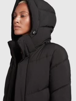 Khujo Wintermantels Wintermantel Torino2 Dames Zwart -Mode kledingwinkel d8245f2c691b4e3608690c3784508c24