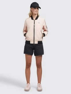 Khujo Tussenjassen Tussenjas Stence2 Dames Abrikoos -Mode kledingwinkel d84fa9e3596ea8bdd29eacfbfa0cdd36