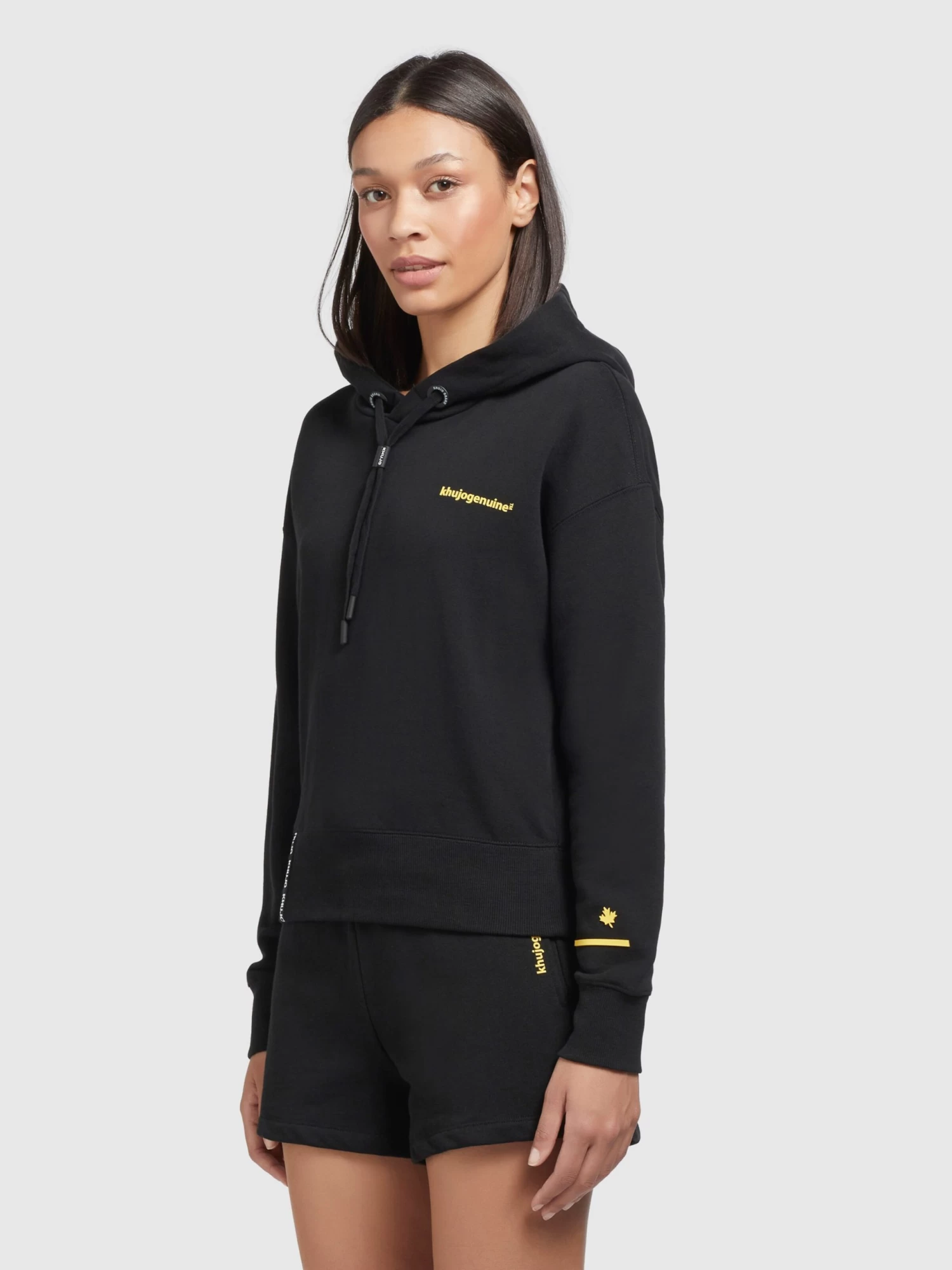 Khujo Longsleeves Shirt Dalia Dames Zwart 5 Khujo Longsleeves Shirt Dalia Dames Zwart - Afbeelding 5