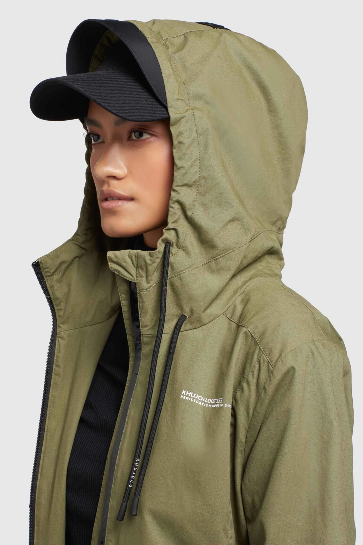 Khujo Tussenjassen Tussenjas Rolava Dames Olijfgroen 7 Khujo Tussenjassen Tussenjas Rolava Dames Olijfgroen - Afbeelding 7