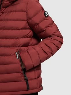 Khujo Tussenjassen Tussenjas Lovina Dames Donkerrood -Mode kledingwinkel da8c83bf8c9dc952ce9b365d1682e972