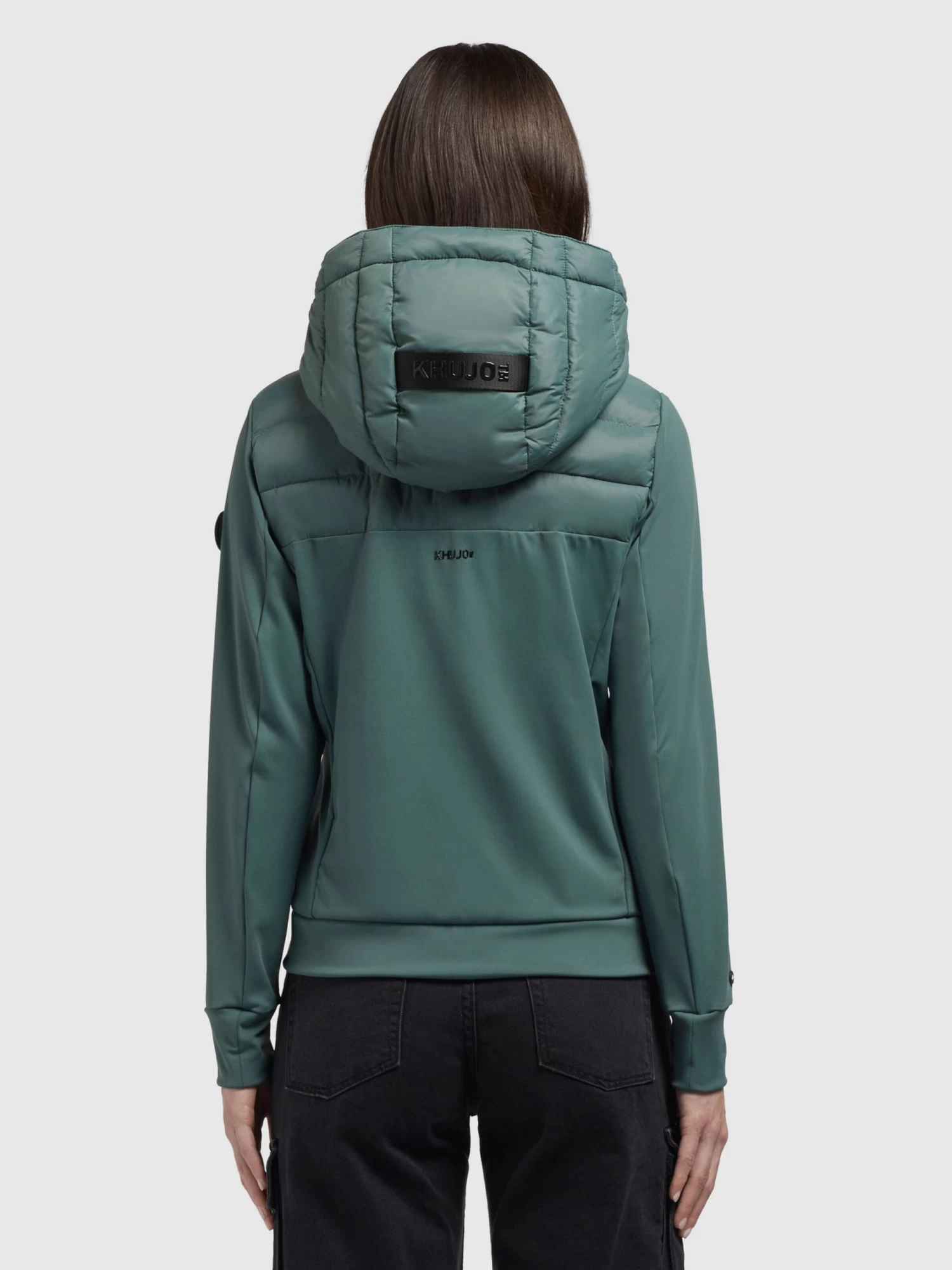 Khujo Outdoor Jassen Functionele Jas Ghita Dames Donkergroen 4 Khujo Outdoor Jassen Functionele Jas Ghita Dames Donkergroen - Afbeelding 4