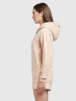 Khujo Hoodies Sweatshirt Odette Dames Oranje / Abrikoos -Mode kledingwinkel dbdc64efca9454bc57035c4563475e2f