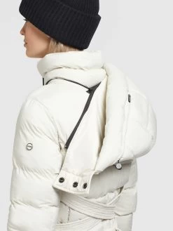 Khujo Wintermantels Wintermantel OLALLA MATT Dames Wolwit -Mode kledingwinkel dc99dca23e4e9b35bfdde8c93f5db436