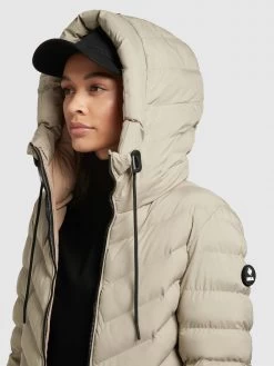 Khujo Tussenjassen Tussenjas Noomi Dames Pastelgroen -Mode kledingwinkel dd1b05c85f77cd4aa4de2aafaa5a4d81