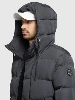 Khujo Outdoor Jassen Functionele Jas RAFI Heren Grafiet -Mode kledingwinkel de62f2d0ad3f415d6f140b7611216bfc