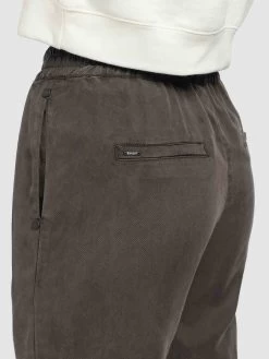 Khujo Pantalons Tapered Broek SANDI Dames Antraciet -Mode kledingwinkel deac5072483736df1bbb0f13d4ff63de