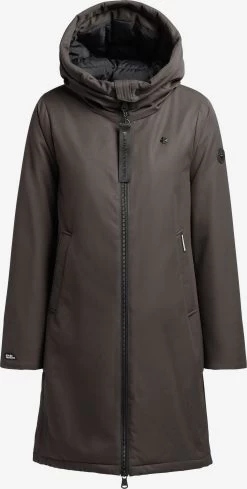 Khujo Tussenmantels Tussenmantel LISAD Dames Donkergrijs