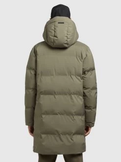 Khujo Wintermantels Winterjas Slow Heren Olijfgroen -Mode kledingwinkel df8a350e47f29ef7763443dc2be33466