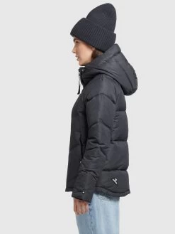 Khujo Winterjassen Winterjas Monty 2 Dames Nachtblauw -Mode kledingwinkel e04ab8942a8ddf5ee044bfa820ee4b02