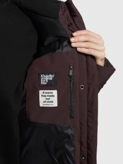 Khujo Wintermantels Wintermantel Dakota Dames Wijnrood -Mode kledingwinkel e13dd143e9569132be3426bd0d97828f