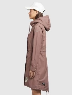 Khujo Parkas Tussenparka NANDA3 Dames Mauve -Mode kledingwinkel e19fe800ab77bac3a2d6d9e1dd79f513
