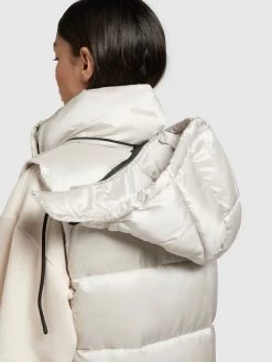 Khujo Bodywarmers Bodywarmer Tourin Dames Parelwit -Mode kledingwinkel e2a36c77de928d3ed00af5d5ba1d3c0c