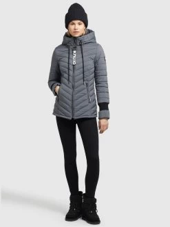 Khujo Winterjassen Winterjas Patt Dames Grijs 10 Khujo Winterjassen Winterjas Patt Dames Grijs -Mode kledingwinkel e2d354d4a64808c2b9996acae43f55fb