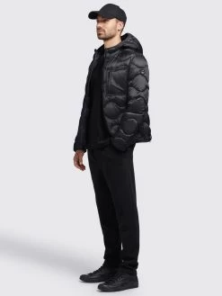 Khujo Tussenjassen Tussenjas Remo Heren Zwart -Mode kledingwinkel e3aa735a75d3385f86a545315837bba7