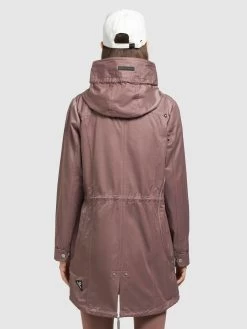 Khujo Parkas Tussenparka ONDA2 Dames Bruin -Mode kledingwinkel e4ccdc708b6c72b2fcc82c0589824d08