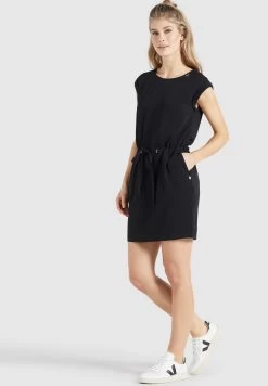 Khujo Candide - Etui-Jurk - Schwarz -Mode kledingwinkel e59b12672e204d1aa97f272b3addc6e6