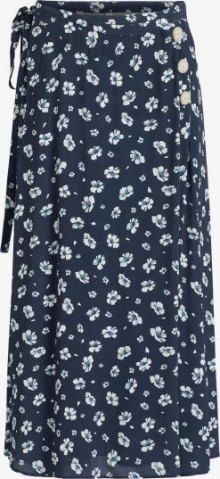 Khujo Maxi Rokken Rok Hepke Dames Navy / Nachtblauw