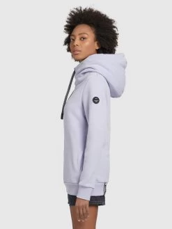 Khujo Hoodies Sweatshirt Karima Dames Lichtlila -Mode kledingwinkel e66bb77aea8f28682e24cd262b8e9773
