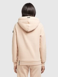 Khujo Hoodies Sweatshirt Karima Dames Abrikoos -Mode kledingwinkel e86bd3b1085653fd08b9ec2d6de71c63