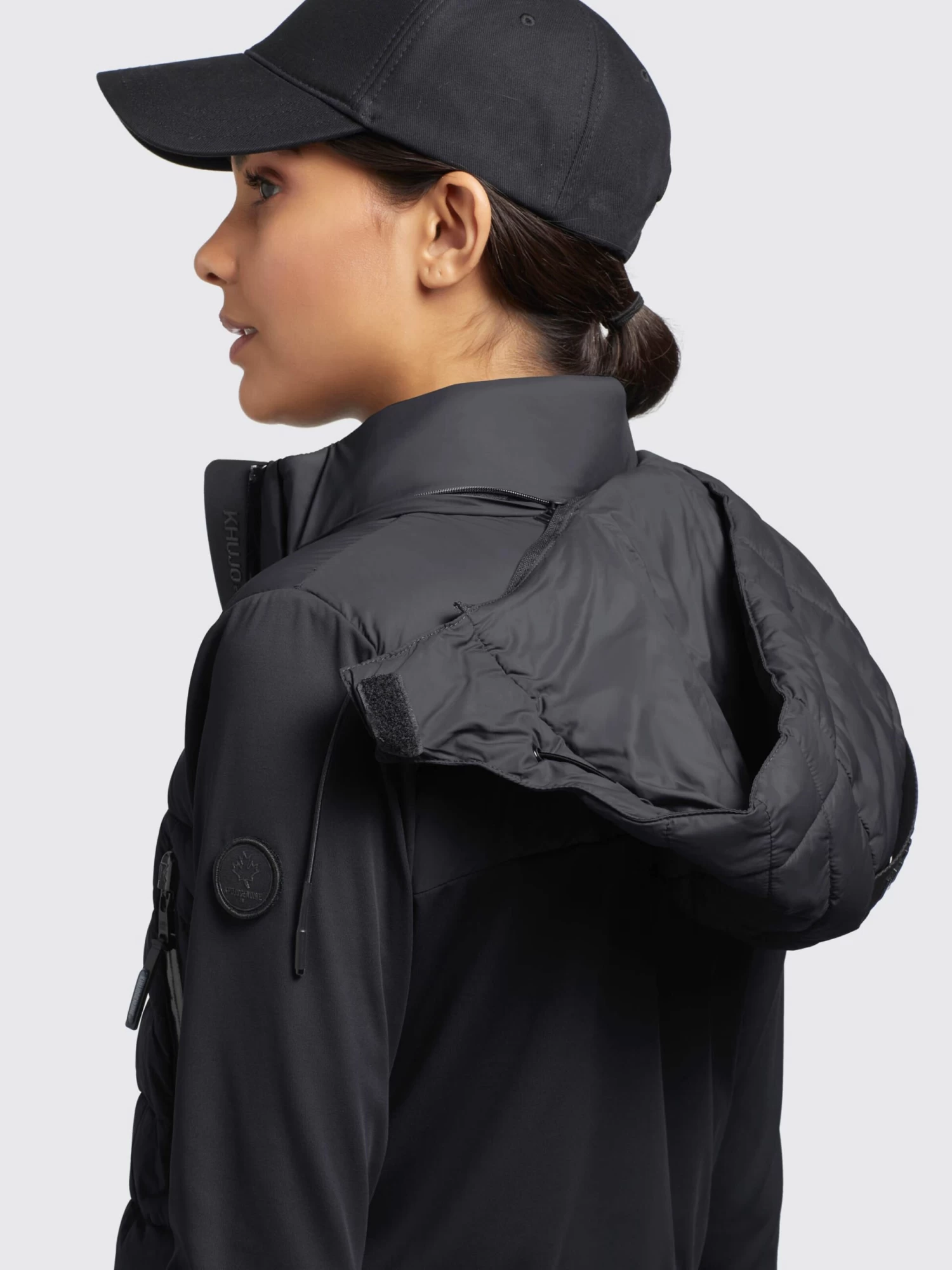 Khujo Tussenjassen Tussenjas Dalis Matt Dames Zwart 8 Khujo Tussenjassen Tussenjas Dalis Matt Dames Zwart - Afbeelding 8