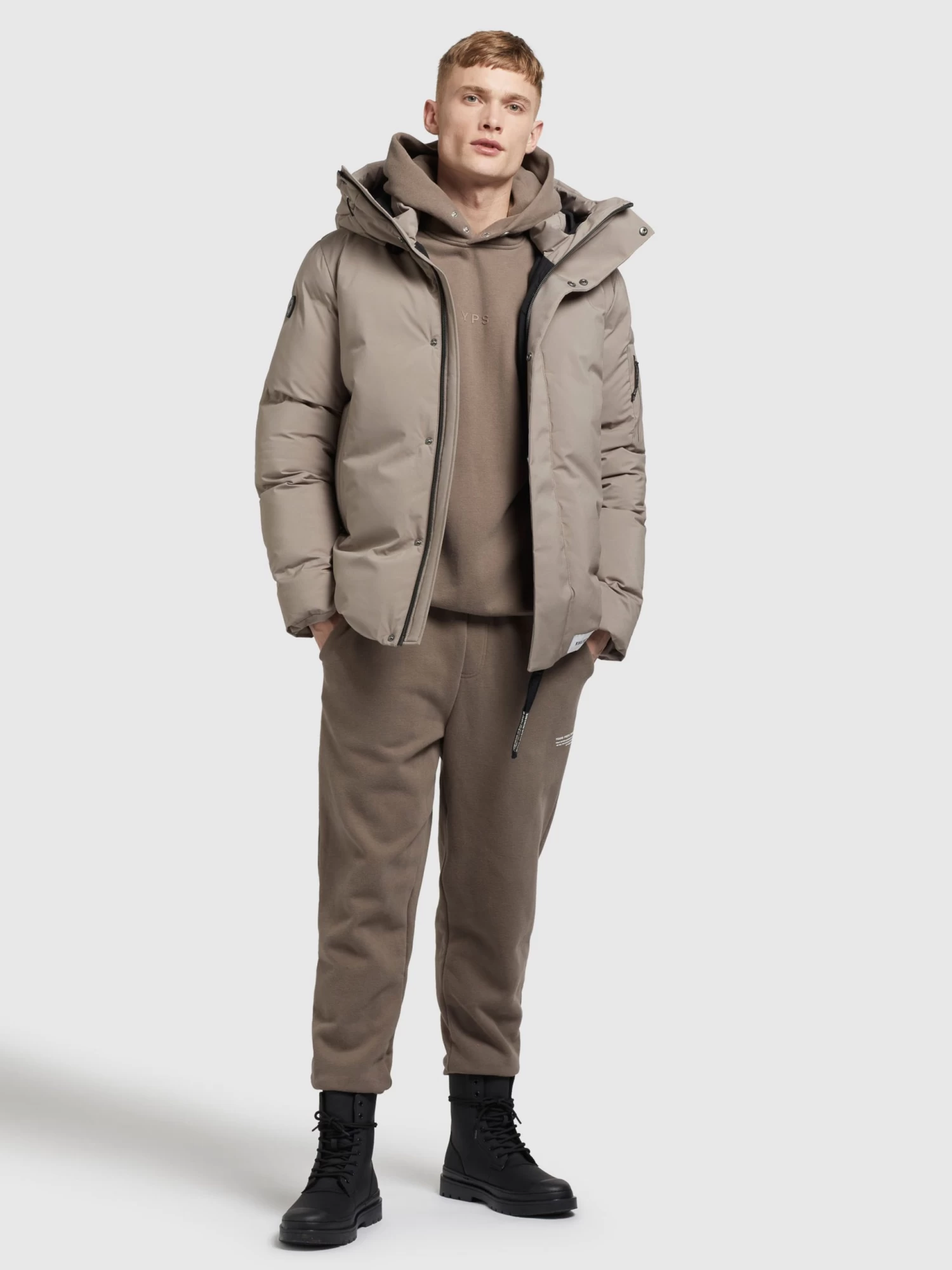 Khujo Winterjassen Winterjas Cann Heren Lichtbruin 2 Khujo Winterjassen Winterjas Cann Heren Lichtbruin - Afbeelding 2