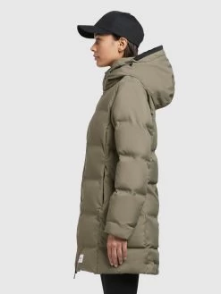 Khujo Winterjassen Winterjas Tanare Dames Olijfgroen -Mode kledingwinkel ebfccfb8af3f3172dd85ac9db07045c1