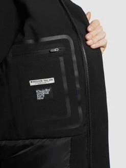 Khujo Wintermantels Winterjas Carl Heren Zwart -Mode kledingwinkel eccf70e855c2cb5217a5fc5d7a04f4d8