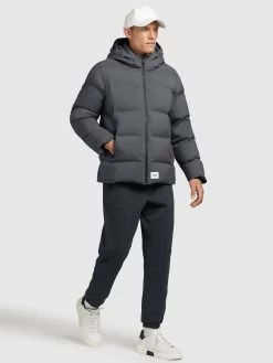 Khujo Winterjassen Winterjas Juff Heren Grafiet -Mode kledingwinkel ede069d7ebb18856756a51f40e208589