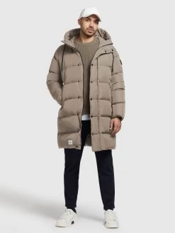 Khujo Outdoor Jassen Functionele Jas Rafi Heren Mokka -Mode kledingwinkel ede6d8fdc806945eeb74ea158c7390b2