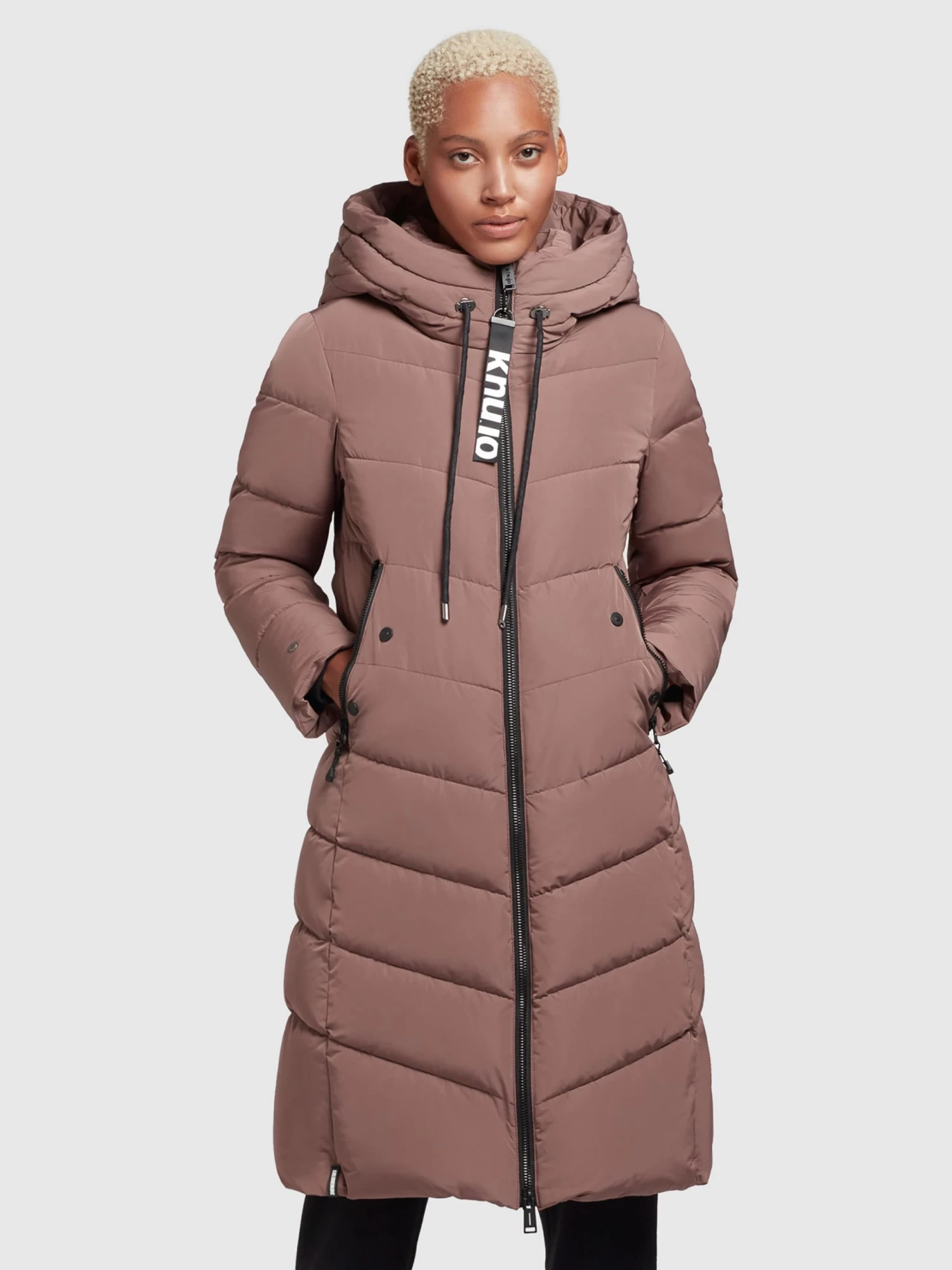 Khujo Wintermantels Wintermantel Ayleena Dames Chamois 2 Khujo Wintermantels Wintermantel Ayleena Dames Chamois - Afbeelding 2