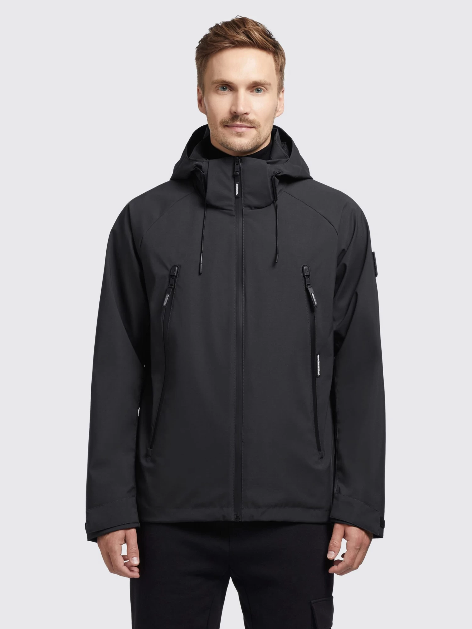 Khujo Tussenjassen Tussenjas Adam Heren Zwart 2 Khujo Tussenjassen Tussenjas Adam Heren Zwart - Afbeelding 2