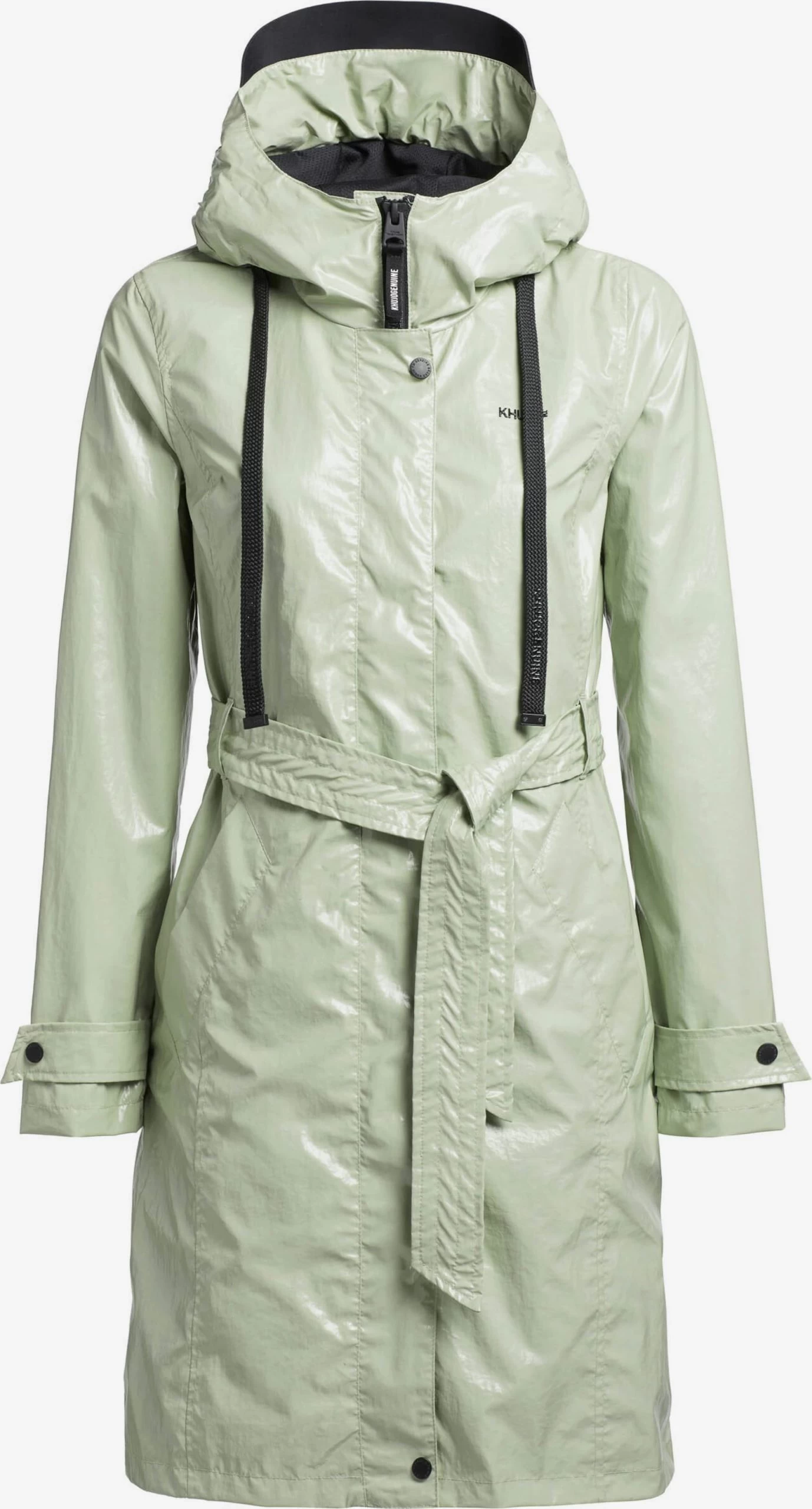 Khujo Regenmantels Tussenmantel Alecia Dames Pastelgroen 1 Khujo Regenmantels Tussenmantel Alecia Dames Pastelgroen