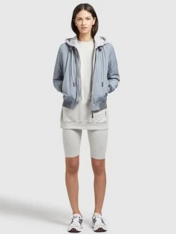 Khujo Tussenjassen Tussenjas PERSEE Dames Lichtblauw / Grijs -Mode kledingwinkel f163764246dd5bef8c09afe808984695