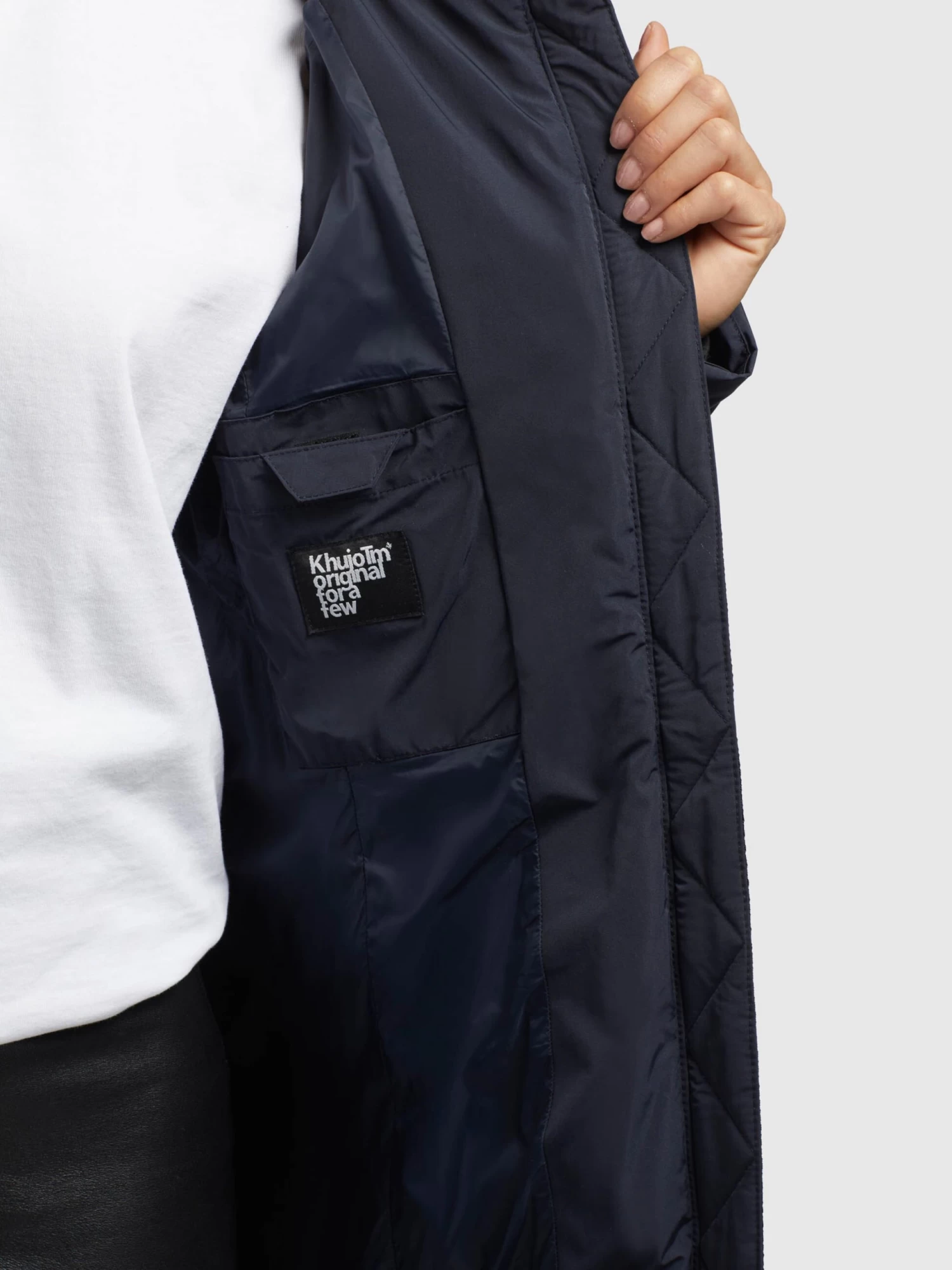 Khujo Winterjassen Winterjas FORMIN Dames Donkerblauw 2 Khujo Winterjassen Winterjas FORMIN Dames Donkerblauw - Afbeelding 2