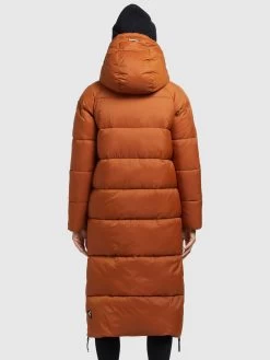 Khujo Wintermantels Wintermantel LAMERA Dames Oranje -Mode kledingwinkel f2385a5ade341c9576cad27062a8314f