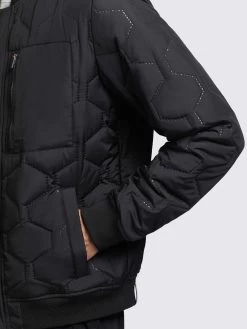 Khujo Tussenjassen Tussenjas Carlson Heren Zwart -Mode kledingwinkel f3b04e821ecaf894665f9f7c293db5c9