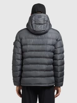 Khujo Winterjassen Winterjas Gamer Heren Antraciet -Mode kledingwinkel f451a4e41a4b43234738e241559eda1f