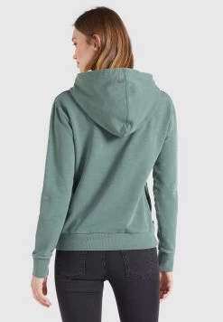 Khujo Hoodies Sweatshirt Keiki Dames Jade Groen -Mode kledingwinkel f5244539a19c61fe76e5c2c3a7bbc153