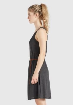 Khujo Padma - Jerseyjurk - Dunkelgrau Meliert -Mode kledingwinkel f567bdaa51ba4903b0b254a7a07c1569