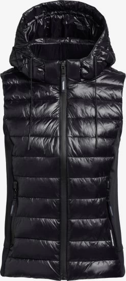 Khujo Bodywarmers Bodywarmer Fabia Dames Zwart