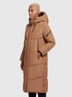 Khujo Tussenmantels Tussenmantel Sonje Dames Karamel -Mode kledingwinkel f5d49ab18cead9c873d16c1910905148