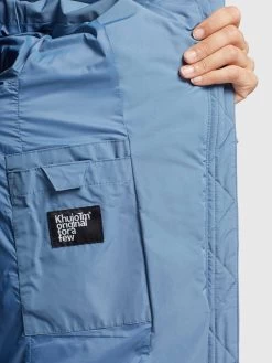 Khujo Wintermantels Wintermantel Ayleena Dames Lichtblauw -Mode kledingwinkel f6c96e36fe4828f791be28e68ec4c07a